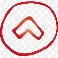 箭头 符号 线-空若网 箭头 符号 线-空若网