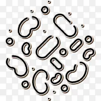 化学图标 细菌图标 载体-空若网 化学图标 细菌图标 载体-空若网