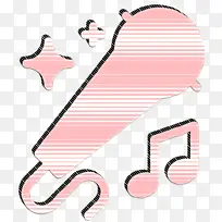 派对和庆典图标 歌唱图标 线条-空若网 派对和庆典图标 歌唱图标 线条-空若网