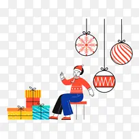 圣诞背景 圣诞节 标志-空若网 圣诞背景 圣诞节 标志-空若网