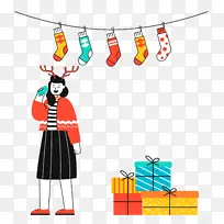 圣诞快乐 卡通 服装-空若网 圣诞快乐 卡通 服装-空若网