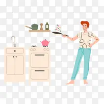 烹饪 厨房 卡通-空若网 烹饪 厨房 卡通-空若网