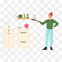 烹饪 厨房 绿色-空若网 烹饪 厨房 绿色-空若网