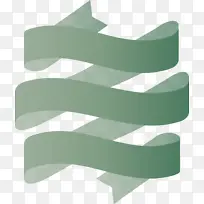 色带 绿色 线条-空若网 色带 绿色 线条-空若网