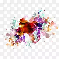 博客奖提名奖-抽象颜色png图像-空若网 博客奖提名奖-抽象颜色png图像-空若网