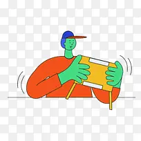 卡通 线条 面积-空若网 卡通 线条 面积-空若网