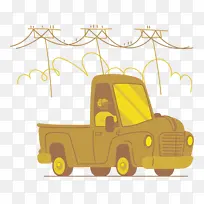 驾驶 卡通 黄色-空若网 驾驶 卡通 黄色-空若网