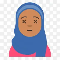 面部 前额 卡通-空若网 面部 前额 卡通-空若网