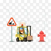 交通 卡通 线条-空若网 交通 卡通 线条-空若网