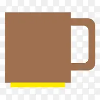 矩形 黄色 几何-空若网 矩形 黄色 几何-空若网