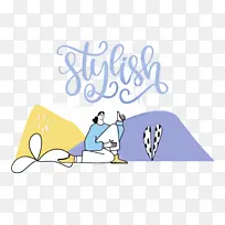 时尚 风格 绘画-空若网 时尚 风格 绘画-空若网