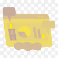 矩形 黄色 米-空若网 矩形 黄色 米-空若网