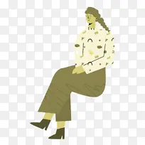 坐着 女人 女士-空若网 坐着 女人 女士-空若网