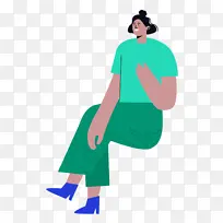 坐着 女人 女士-空若网 坐着 女人 女士-空若网