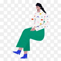 坐着 女人 女士-空若网 坐着 女人 女士-空若网