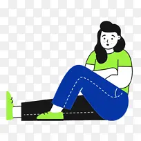 坐在地板上 坐着 女人-空若网 坐在地板上 坐着 女人-空若网