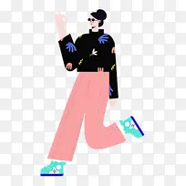 站立 水彩画 油漆-空若网 站立 水彩画 油漆-空若网