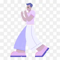 鼓掌 卡通 人物-空若网 鼓掌 卡通 人物-空若网