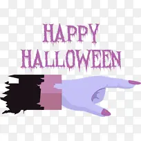 万圣节快乐标志海报仪表-空若网 万圣节快乐标志海报仪表-空若网