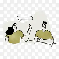 聊天 水彩 绘画-空若网 聊天 水彩 绘画-空若网