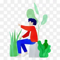 坐 水彩画 油漆-空若网 坐 水彩画 油漆-空若网