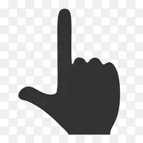 拇指手指电脑图标-空若网 拇指手指电脑图标-空若网
