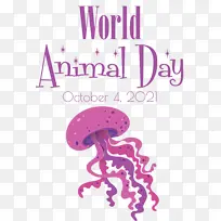 世界动物日 动物日 绘画-空若网 世界动物日 动物日 绘画-空若网