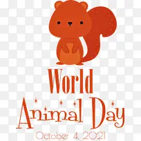 世界动物日 动物日 标志-空若网 世界动物日 动物日 标志-空若网