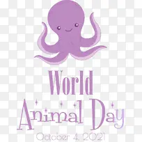 世界动物日 动物日 章鱼-空若网 世界动物日 动物日 章鱼-空若网