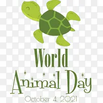 世界动物日 动物日 标志-空若网 世界动物日 动物日 标志-空若网