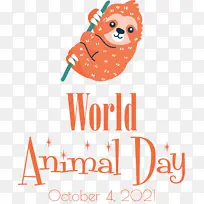 世界动物日 动物日 标志-空若网 世界动物日 动物日 标志-空若网