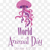 世界动物日 动物日 标志-空若网 世界动物日 动物日 标志-空若网