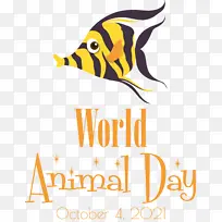 世界动物日 动物日 标志-空若网 世界动物日 动物日 标志-空若网