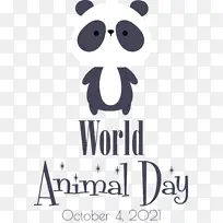 世界动物日 动物日 标志-空若网 世界动物日 动物日 标志-空若网