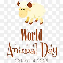 世界动物日 动物日 标志-空若网 世界动物日 动物日 标志-空若网