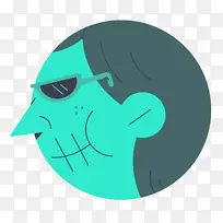 阿凡达 卡通 绿色-空若网 阿凡达 卡通 绿色-空若网