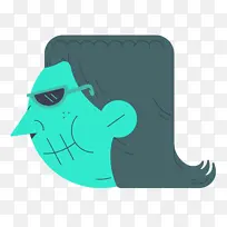 阿凡达 卡通 绿色-空若网 阿凡达 卡通 绿色-空若网