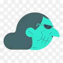 阿凡达 卡通 绿色-空若网 阿凡达 卡通 绿色-空若网