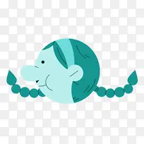 阿凡达 卡通 绿色-空若网 阿凡达 卡通 绿色-空若网