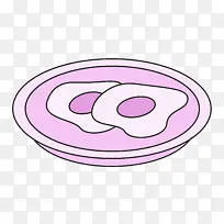 食物片段 卡通食物 圆形-空若网 食物片段 卡通食物 圆形-空若网