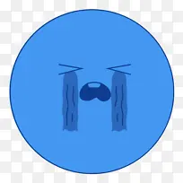 表情符号 徽标 电蓝-空若网 表情符号 徽标 电蓝-空若网