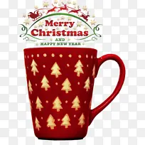 圣诞快乐 新年快乐 杯子-空若网 圣诞快乐 新年快乐 杯子-空若网