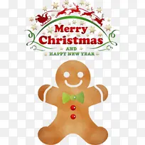 圣诞快乐 新年快乐 水彩-空若网 圣诞快乐 新年快乐 水彩-空若网