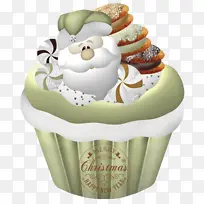 圣诞快乐 新年快乐 纸杯蛋糕-空若网 圣诞快乐 新年快乐 纸杯蛋糕-空若网