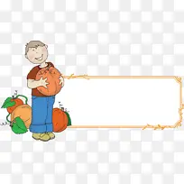 感恩节横幅 卡通 绘画-空若网 感恩节横幅 卡通 绘画-空若网