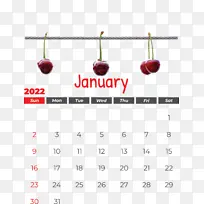 樱桃 线条 日历-空若网 樱桃 线条 日历-空若网