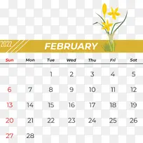 线条 日历 黄色-空若网 线条 日历 黄色-空若网