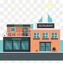 现代感大餐厅模型-空若网 现代感大餐厅模型-空若网