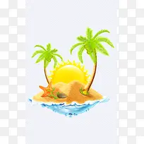 海滩卡通|海滩卡通,夏天,夏天卡-空若网 海滩卡通|海滩卡通,夏天,夏天卡-空若网