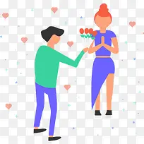 情人节插画4-空若网 情人节插画4-空若网